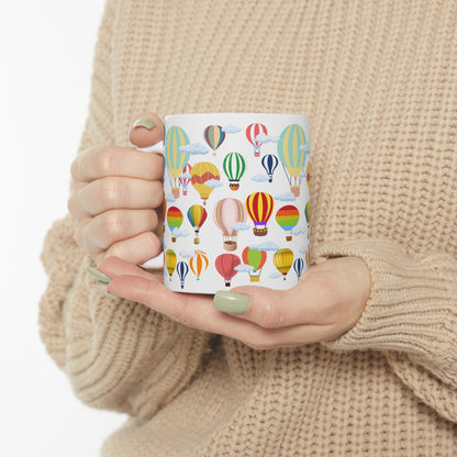 Hot Air Balloons Ceramic Mug 11oz