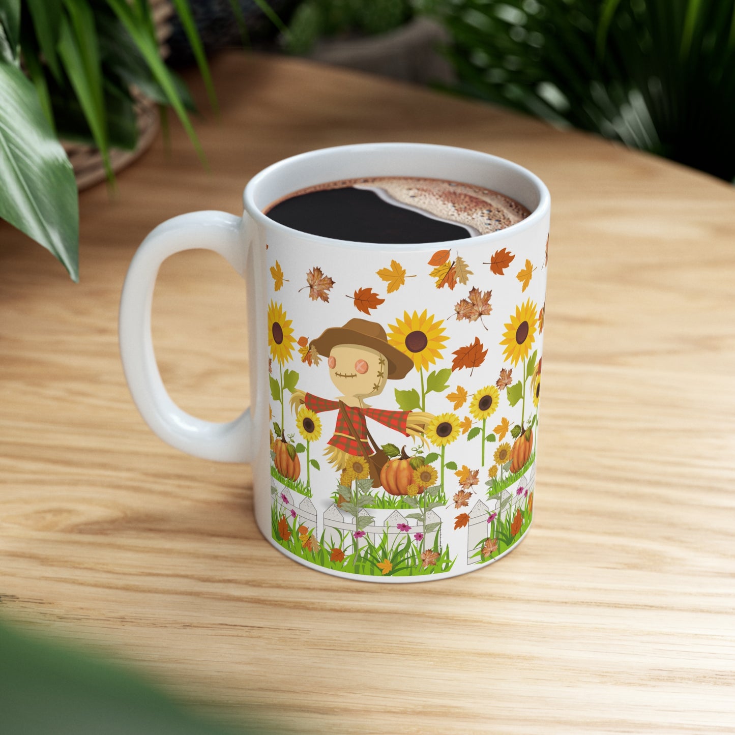 Vibing For Fall Ceramic Mug 11oz