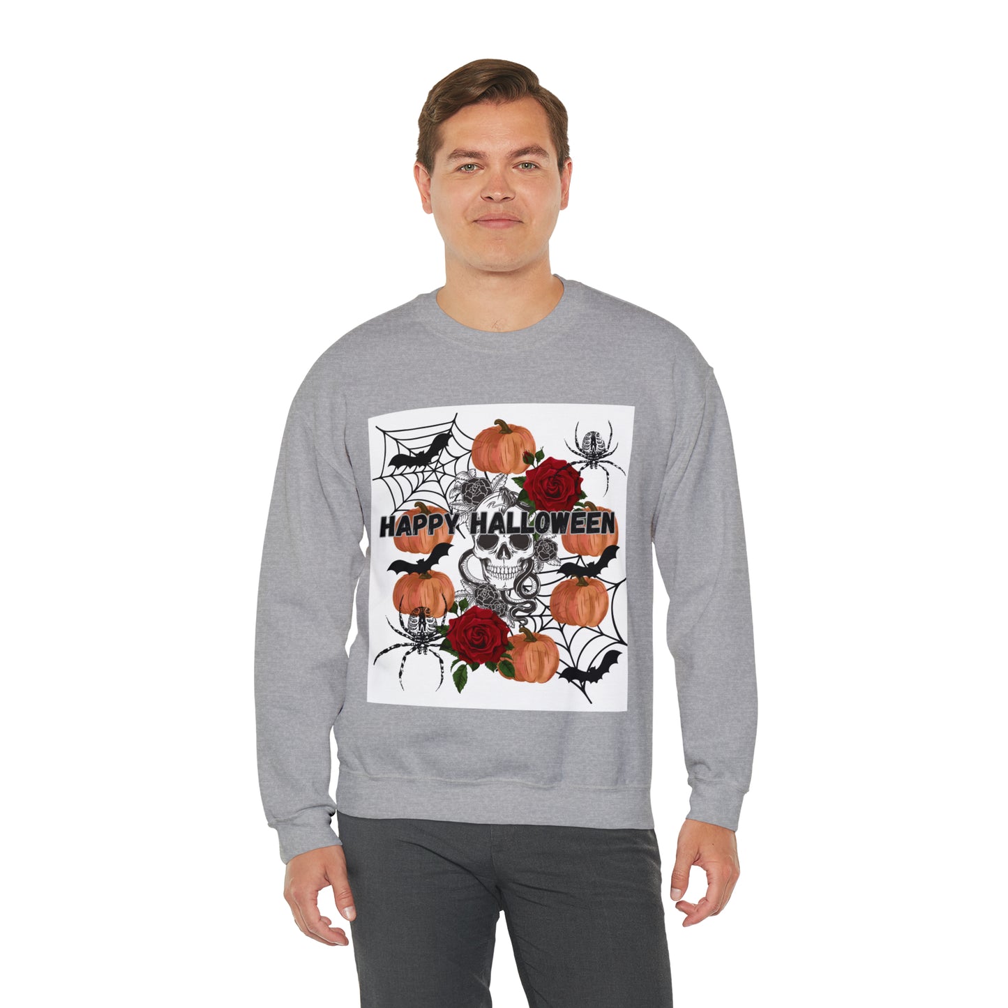 Happy Halloween Unisex Heavy Blend™ Crewneck Sweatshirt