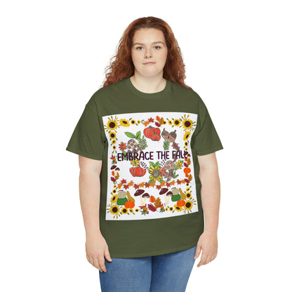 Embrace The Fall Unisex Heavy Cotton Tee