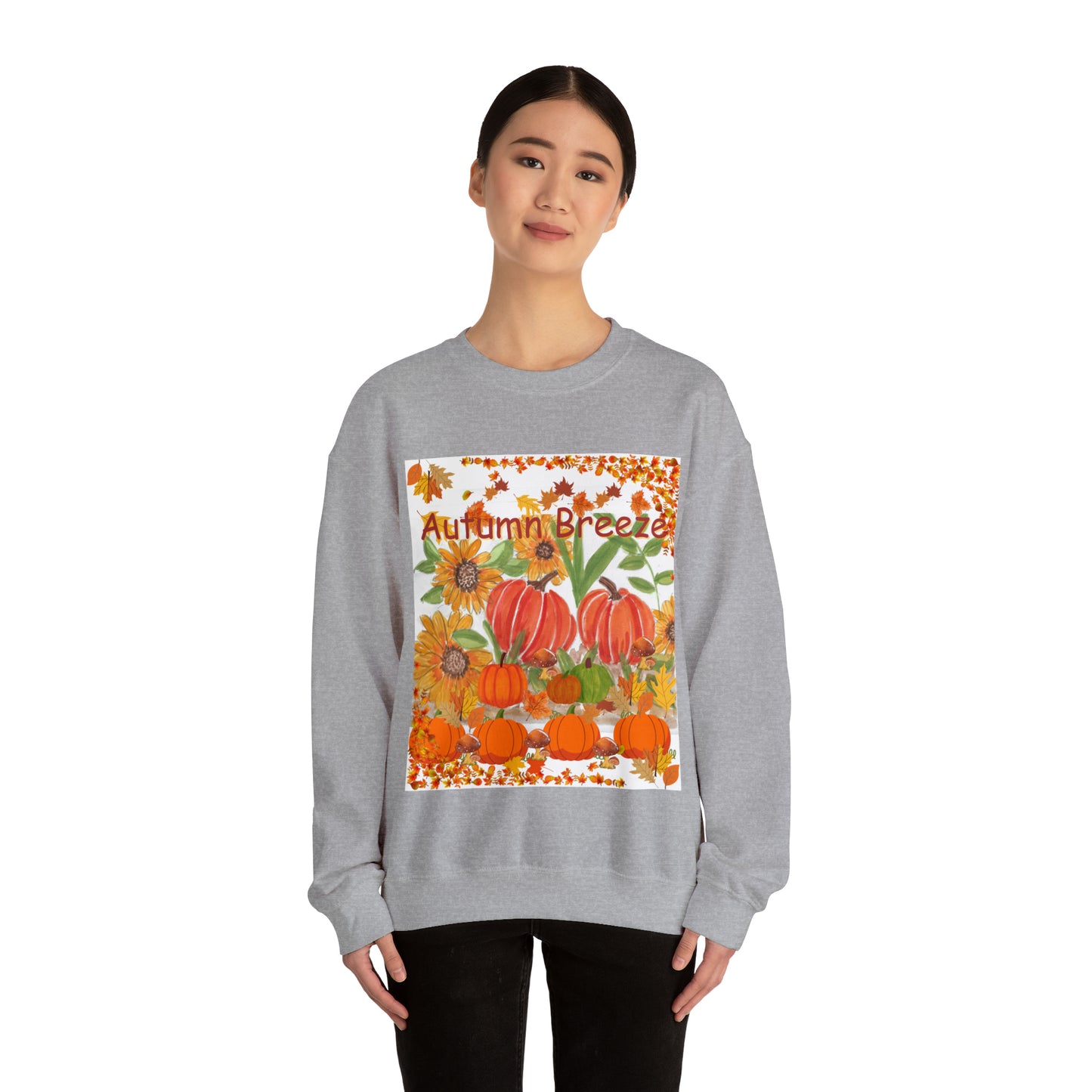 Autumn Breeze Unisex Heavy Blend™ Crewneck Sweatshirt