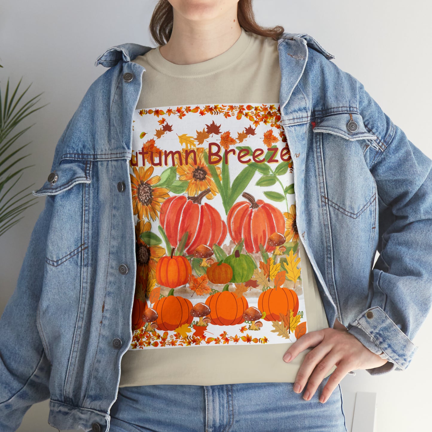 Autumn Breeze Unisex Heavy Cotton Tee