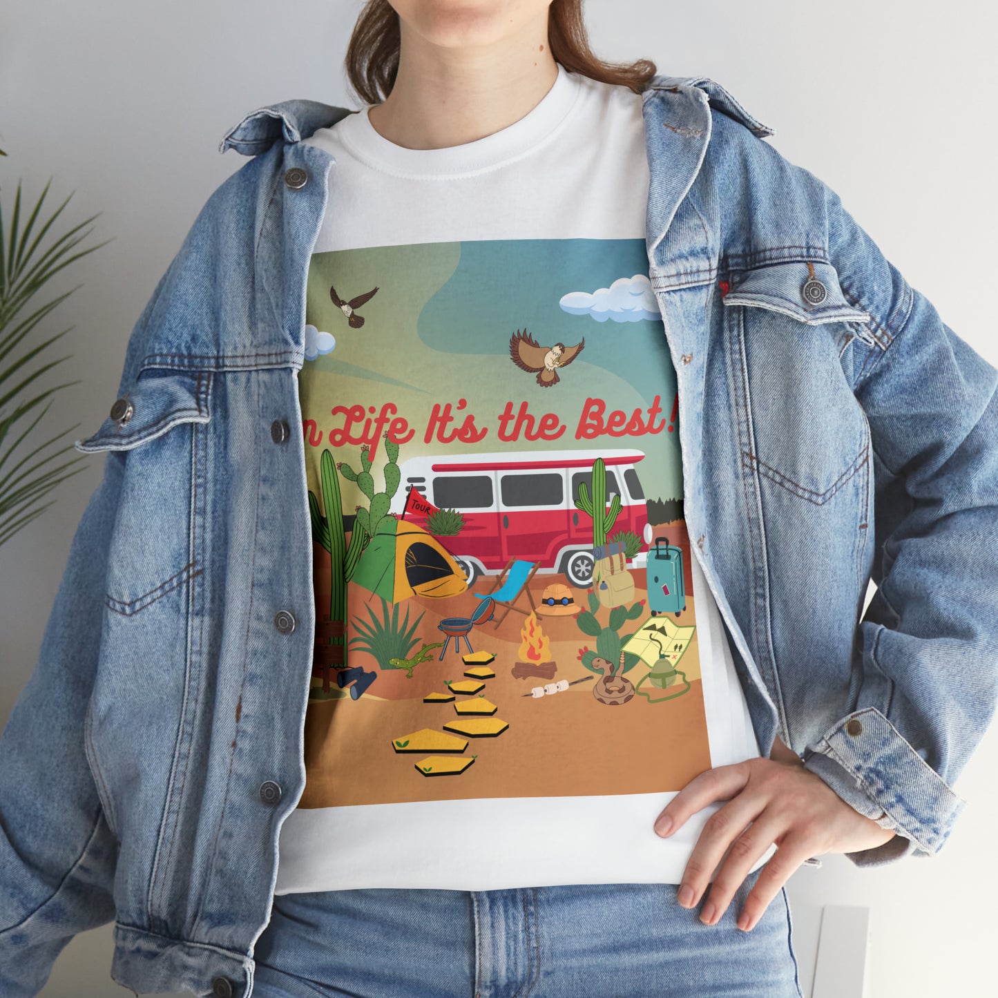 Van Life at Its Best Unisex Heavy Cotton Tee