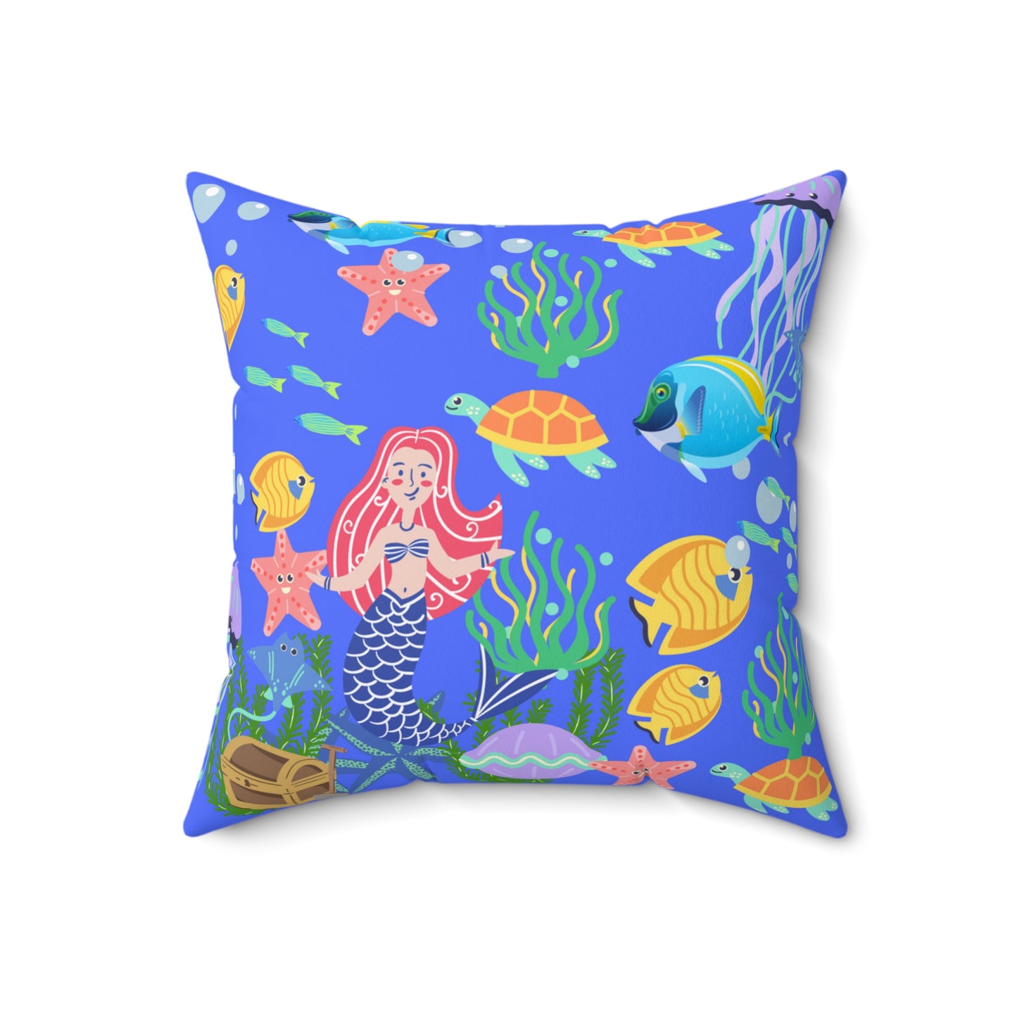 Hidden Treasures Spun Polyester Square Pillow