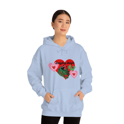 Ladybug Delight Unisex Heavy Blend™ Hooded Sweatshirt