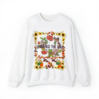 Embrace The Fall Unisex Heavy Blend™ Crewneck Sweatshirt