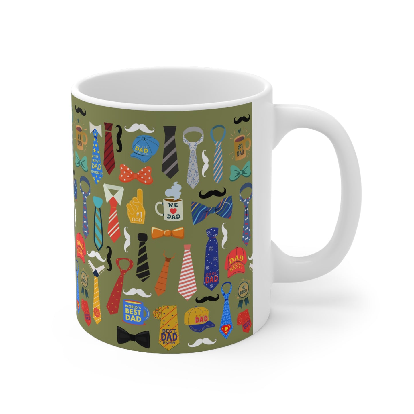 Tie Collaboration Ceramic Mug 11oz