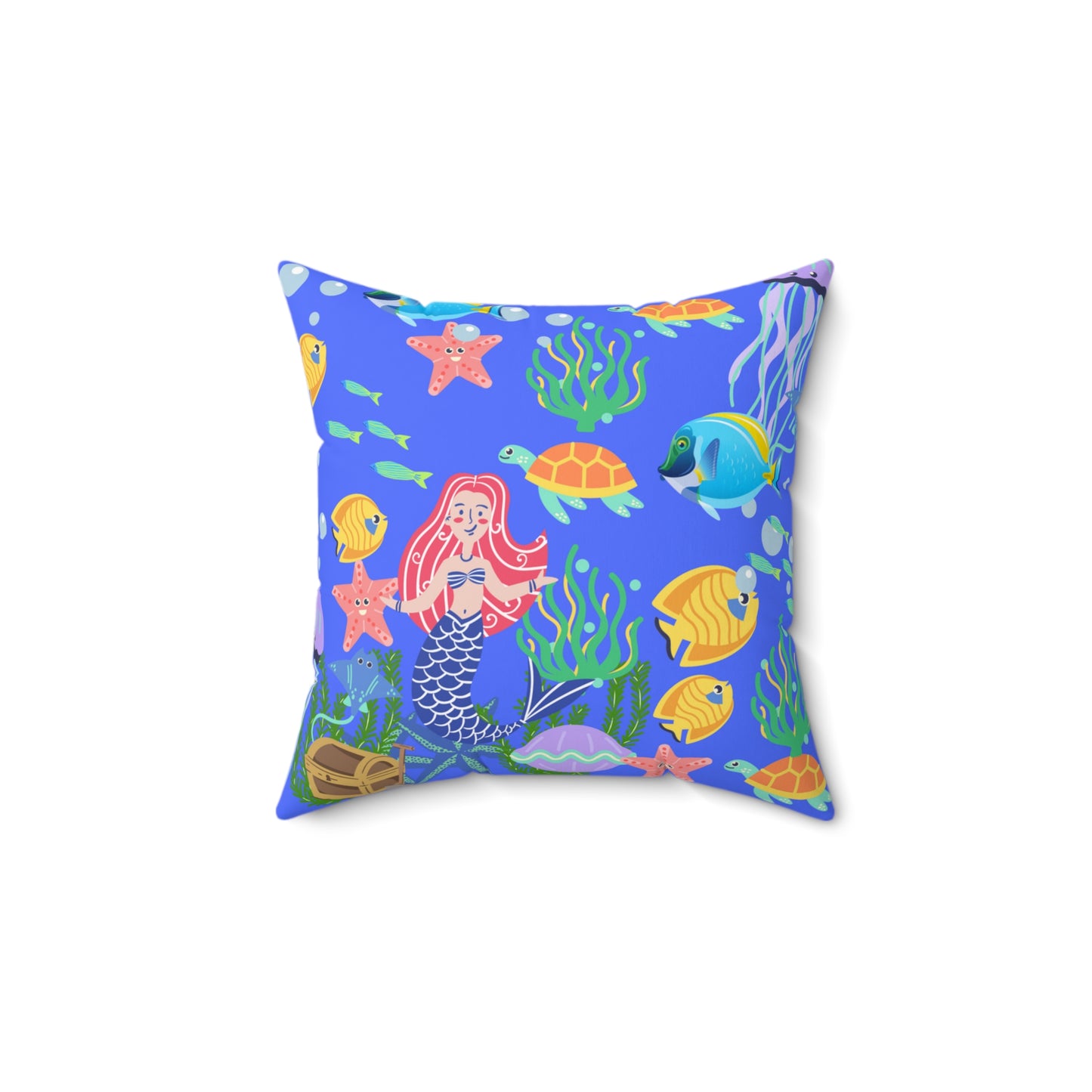 Hidden Treasures Spun Polyester Square Pillow