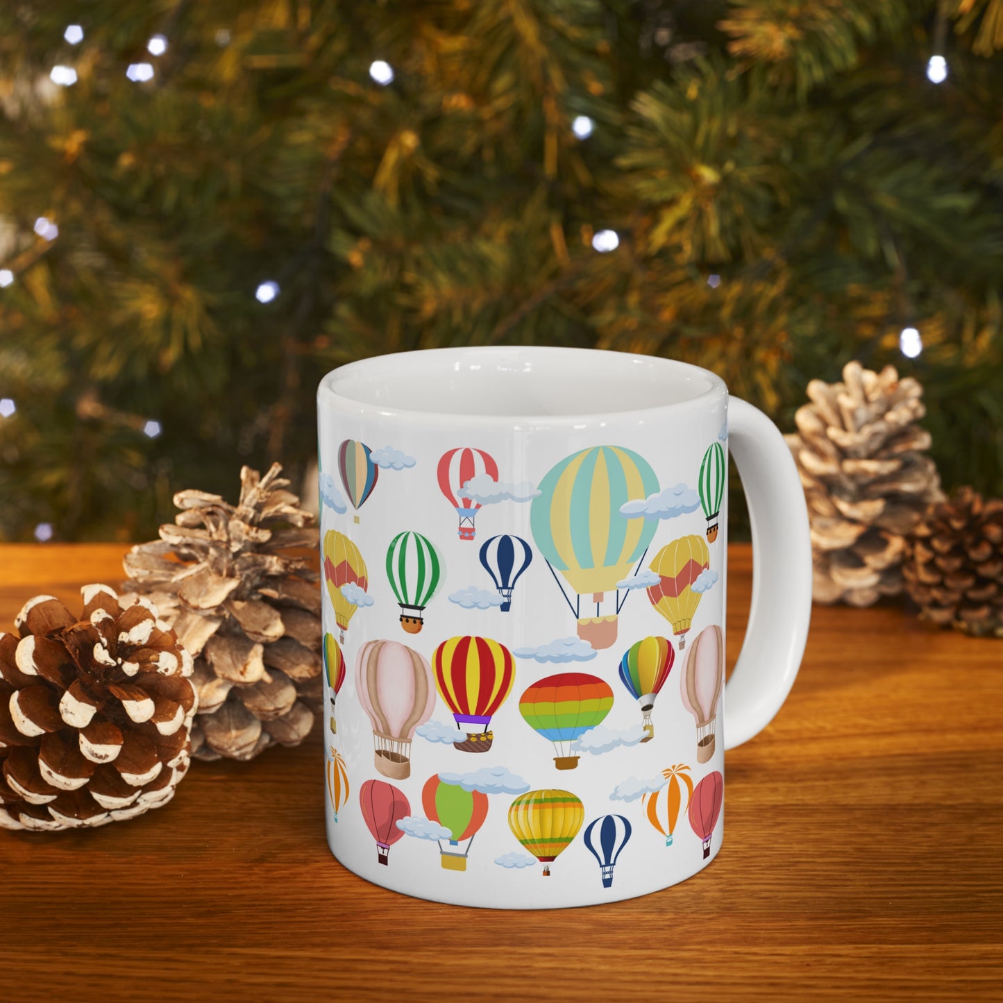 Hot Air Balloons Ceramic Mug 11oz