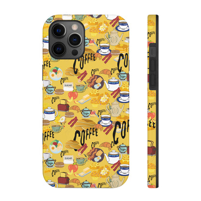 Morning Brunch Yellow Tough Phone Cases