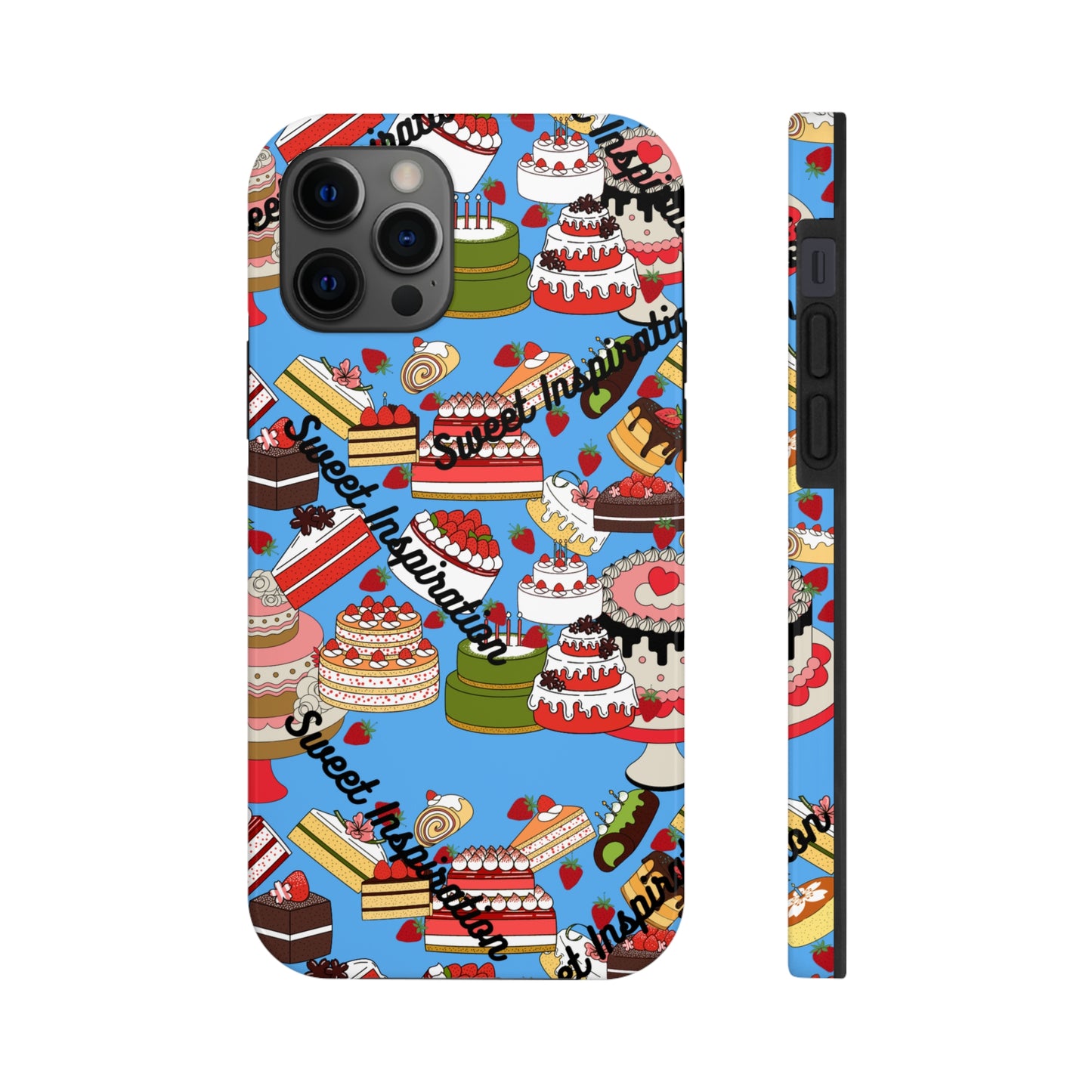 Sweet Inspiration Blue Tough Phone Cases