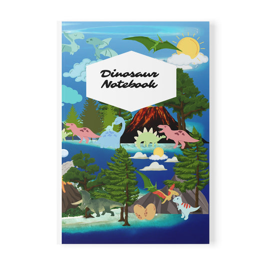 Dinosaur Softcover Notebook, A5