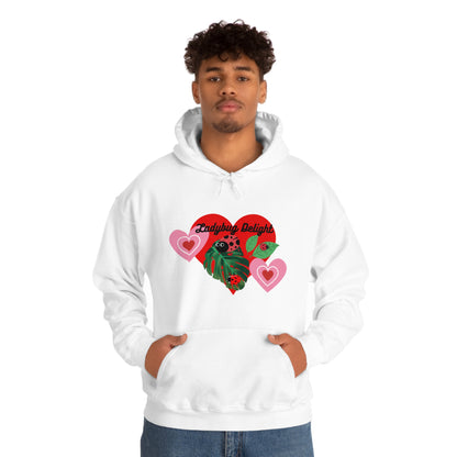 Ladybug Delight Unisex Heavy Blend™ Hooded Sweatshirt