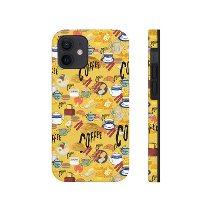 Morning Brunch Yellow Tough Phone Cases