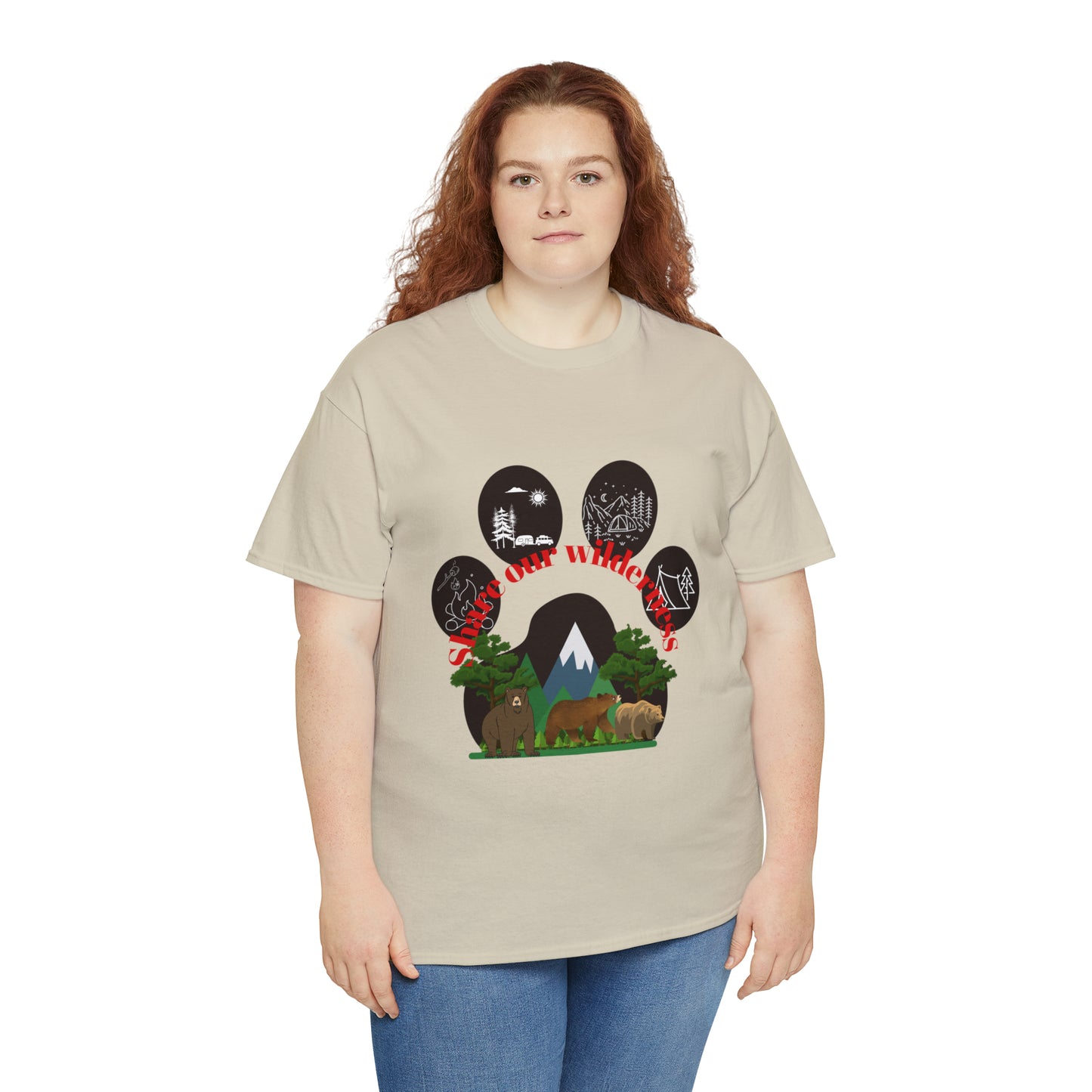 Share Our Wilderness Unisex Heavy Cotton Tee