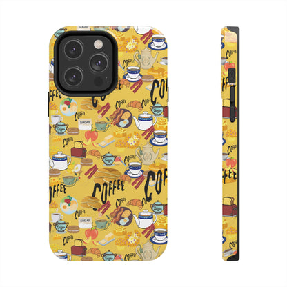 Morning Brunch Yellow Tough Phone Cases