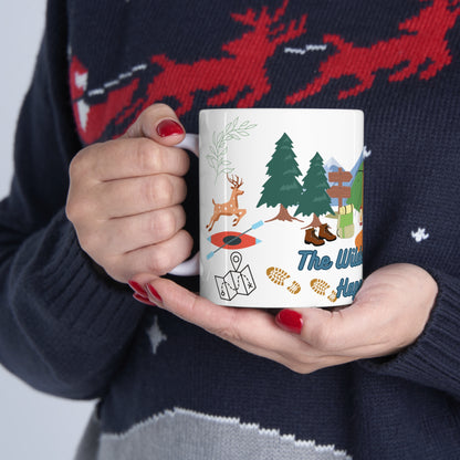 The Wilderness Is My Happy Place Ceramic Mug 11oz