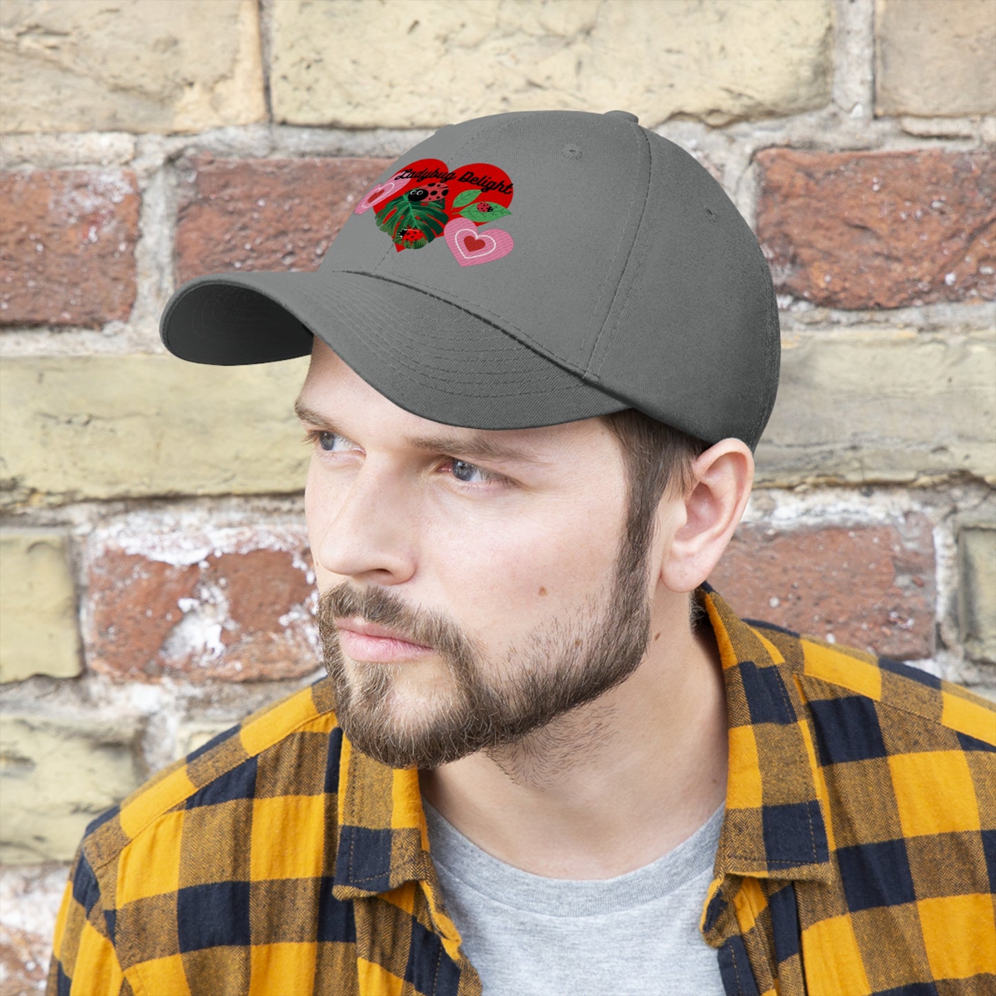 Ladybug Delight Unisex Twill Hat