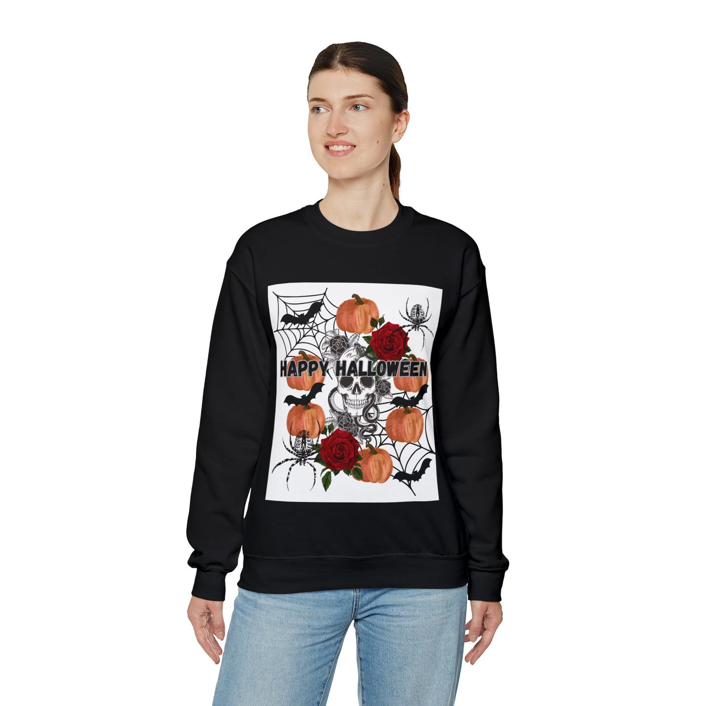 Happy Halloween Unisex Heavy Blend™ Crewneck Sweatshirt