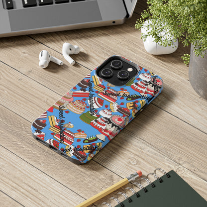 Sweet Inspiration Blue Tough Phone Cases