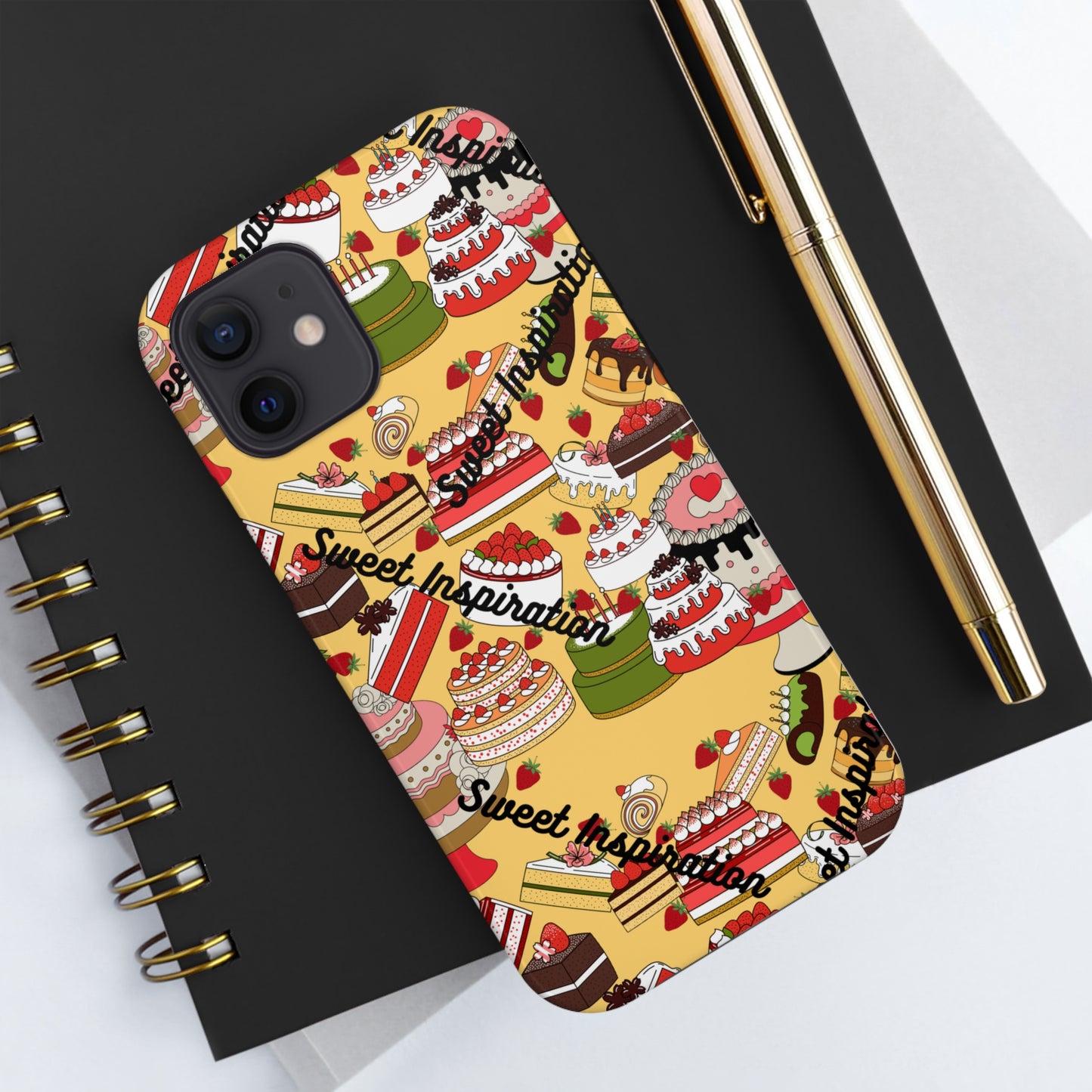 Sweetest Inspirations Yellow Tough Phone Cases