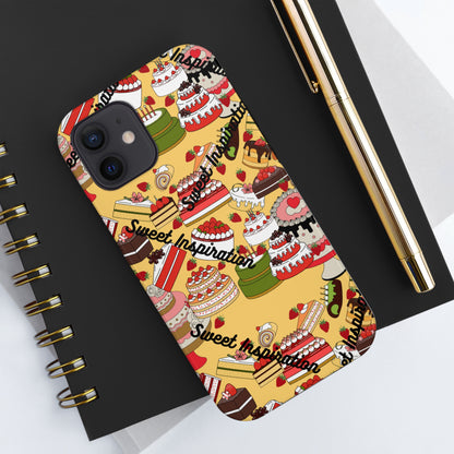 Sweetest Inspirations Yellow Tough Phone Cases