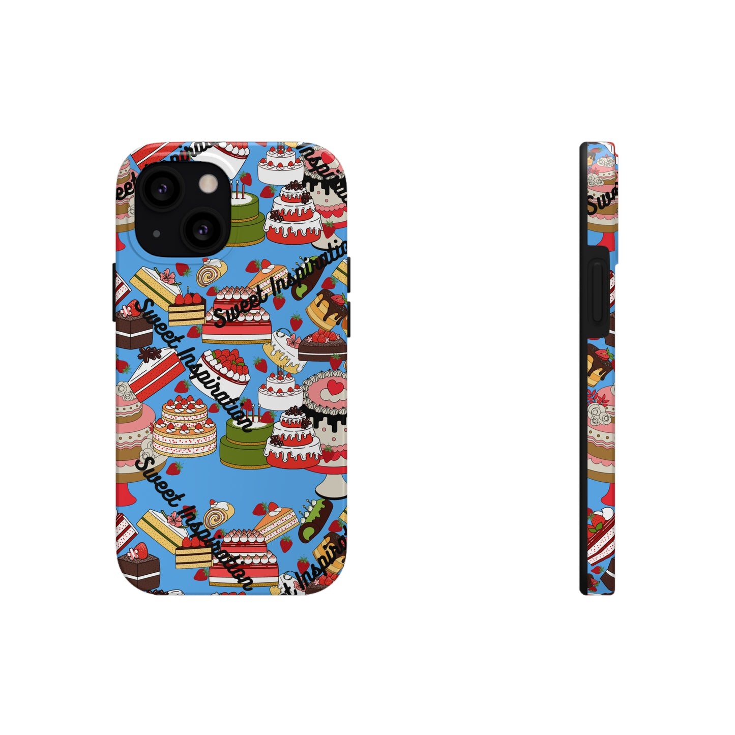 Sweet Inspiration Blue Tough Phone Cases