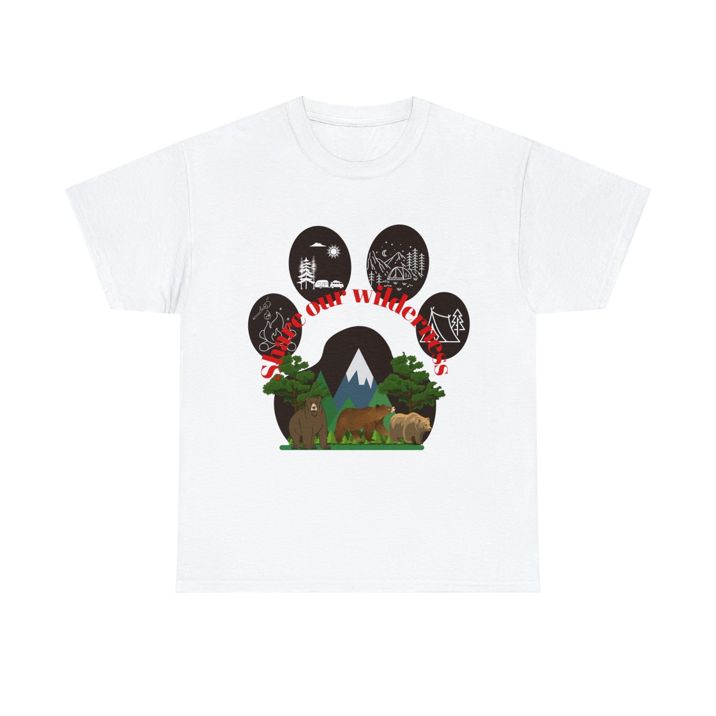 Share Our Wilderness Unisex Heavy Cotton Tee