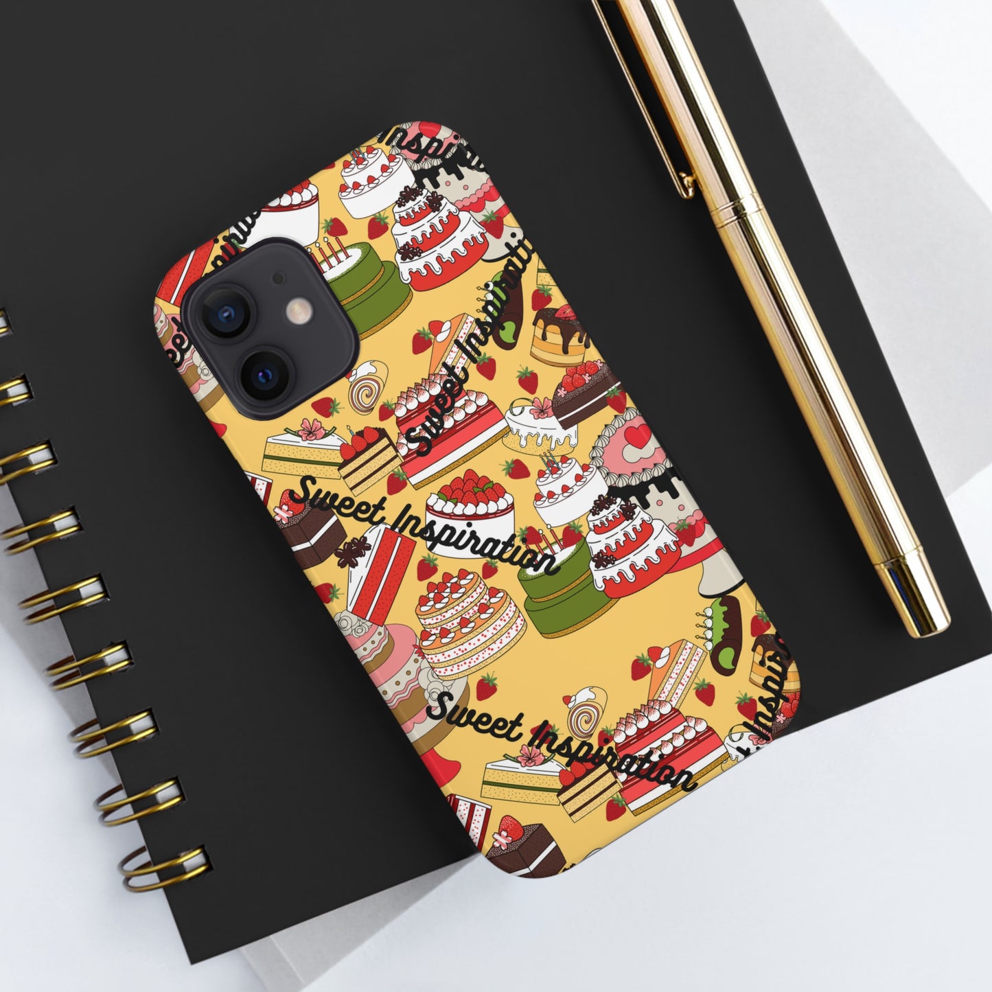 Sweetest Inspirations Yellow Tough Phone Cases