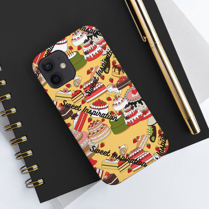 Sweetest Inspirations Yellow Tough Phone Cases