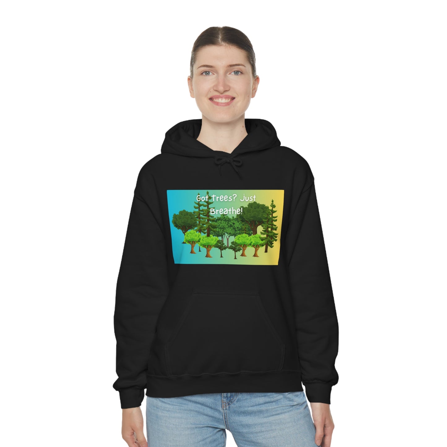 Got Trees? Just Breathe Unisex Heavy Blend™ Hooded Sweatshirt