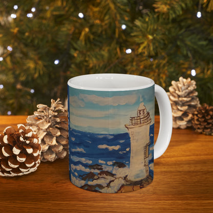 Lighthouse Ceramic Mug 11oz