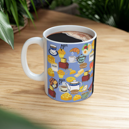 Morning Brunch Ceramic Mug 11oz