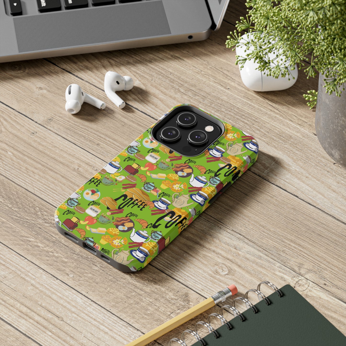 Morning Brunch Lime Tough Phone Cases