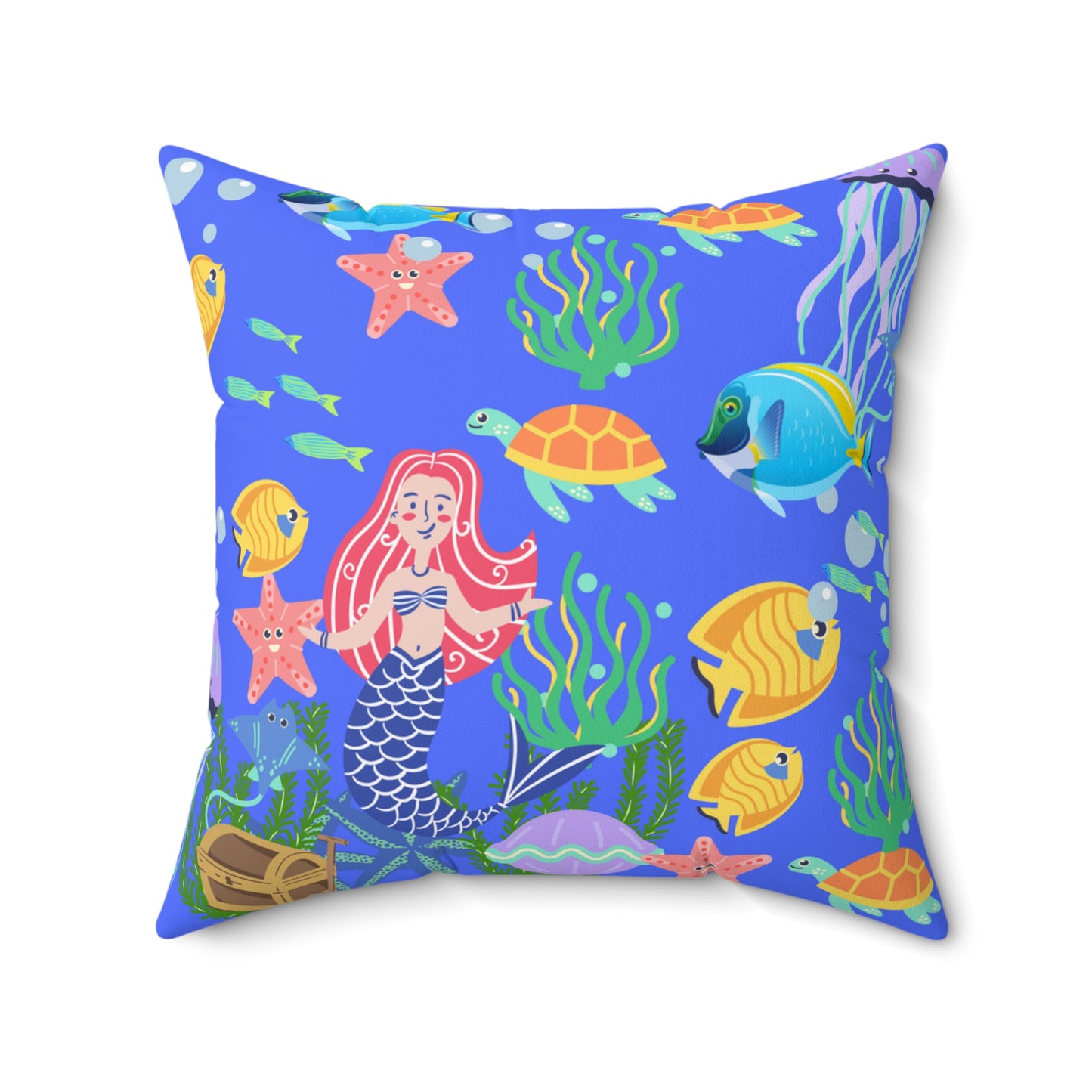 Hidden Treasures Spun Polyester Square Pillow