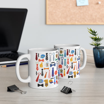 Tie Collaboration Ceramic Mug 11oz