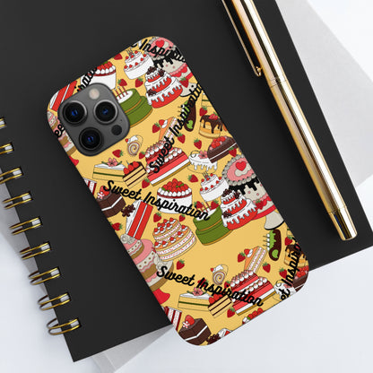 Sweetest Inspirations Yellow Tough Phone Cases