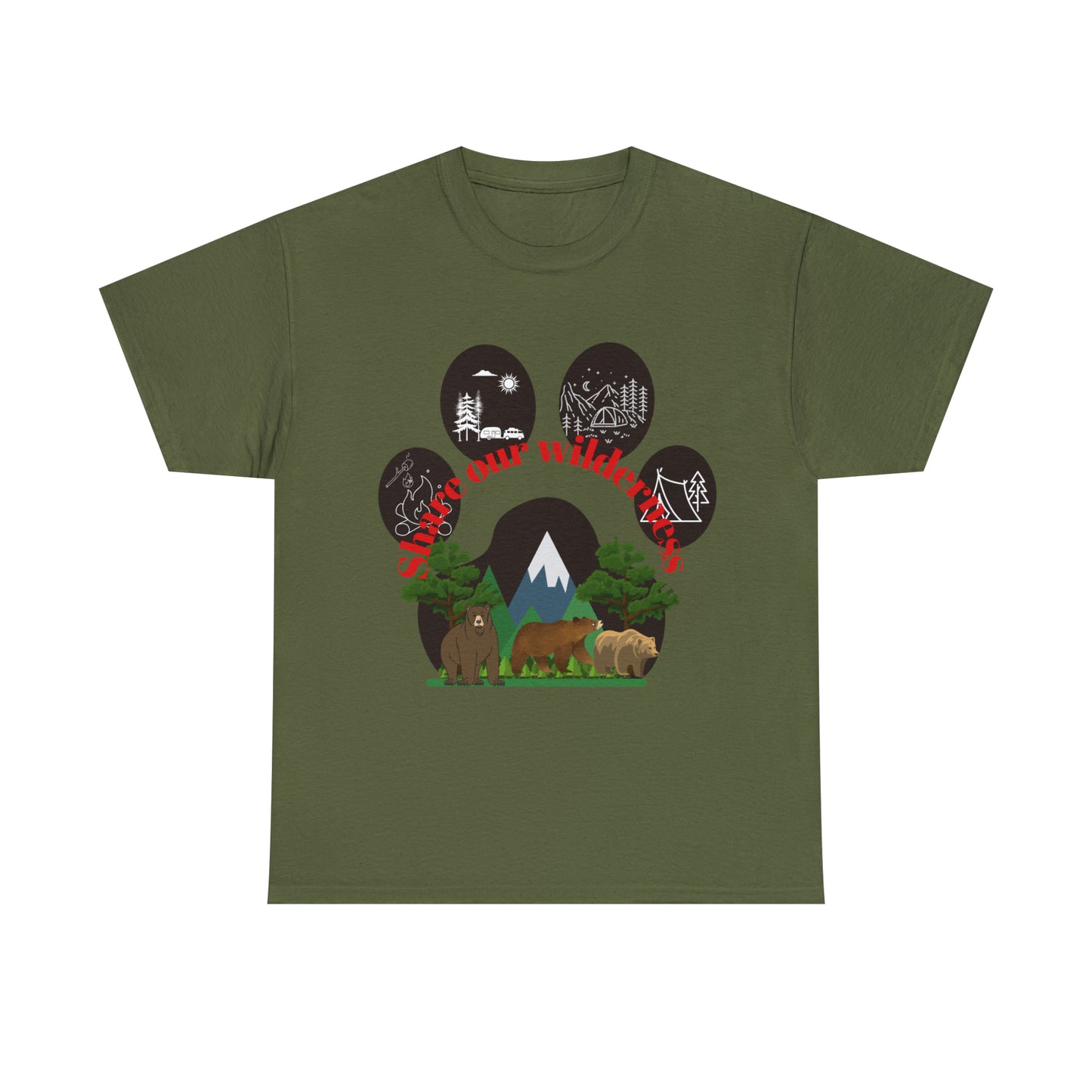 Share Our Wilderness Unisex Heavy Cotton Tee