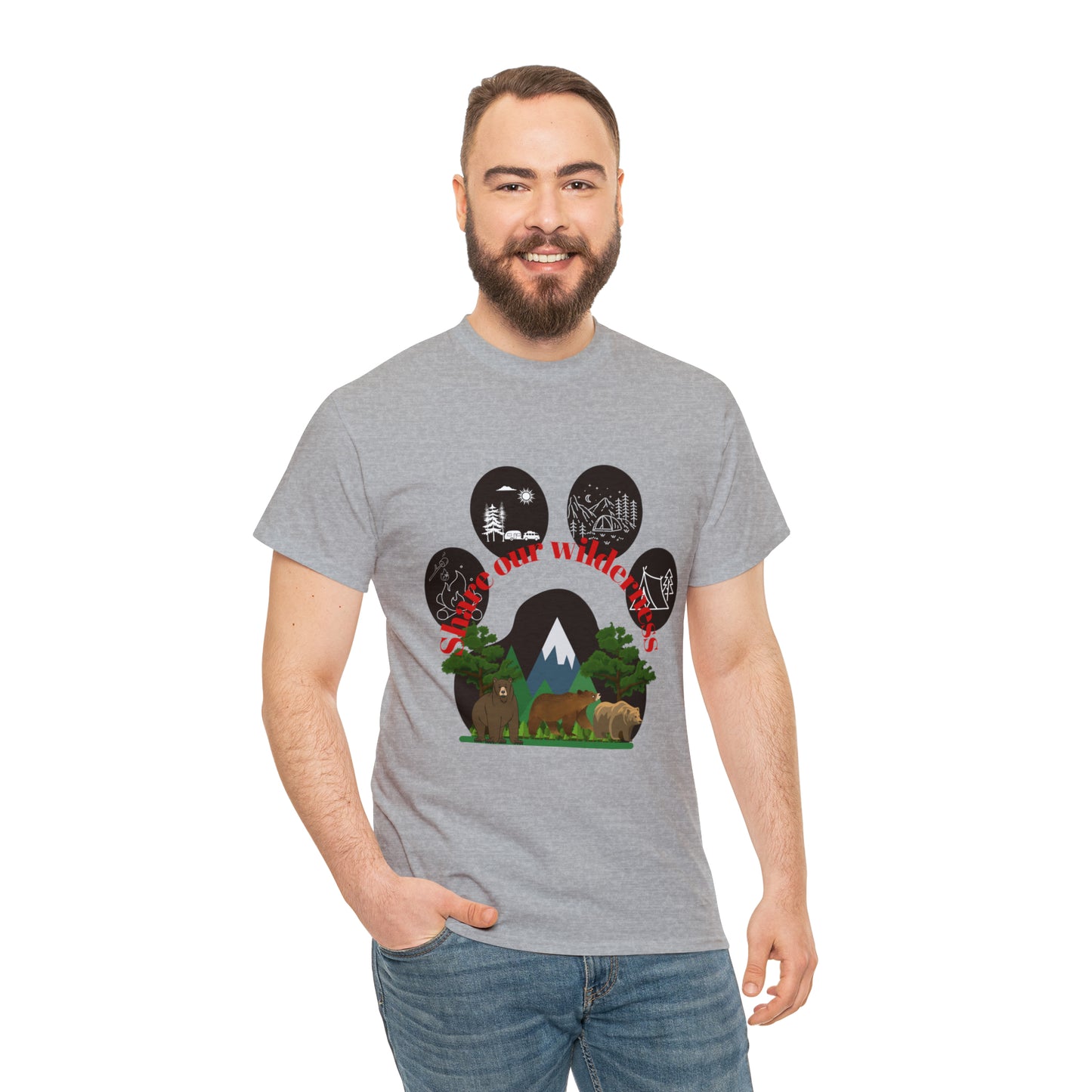 Share Our Wilderness Unisex Heavy Cotton Tee
