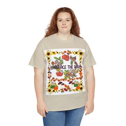 Embrace The Fall Unisex Heavy Cotton Tee