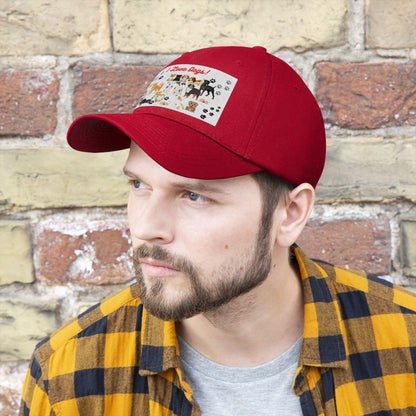 I Love Dogs! Unisex Twill Hat