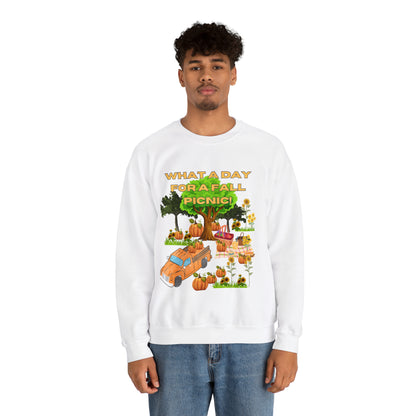 What a Day for A Picnic Unisex Heavy Blend™ Crewneck Sweatshirt