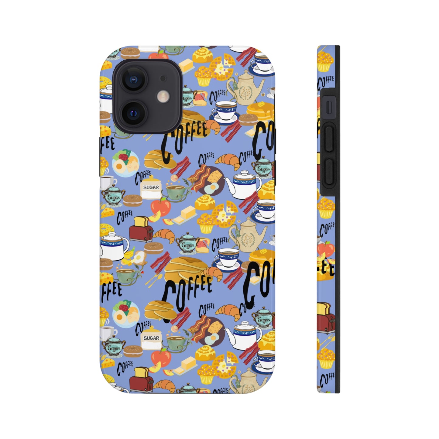 Morning Brunch Blue Tough Phone Cases