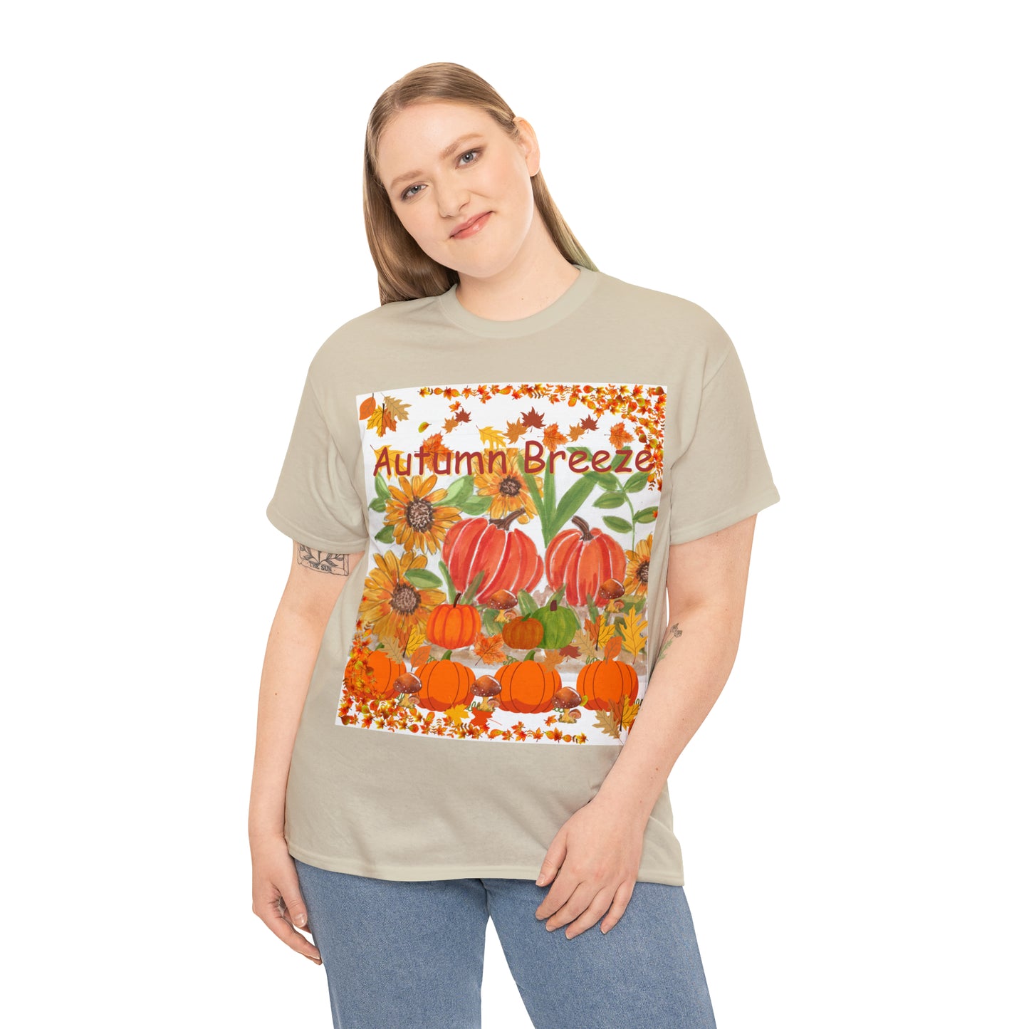 Autumn Breeze Unisex Heavy Cotton Tee