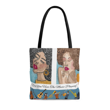 Can you Hear The Music Sing? Tote Bag (AOP)