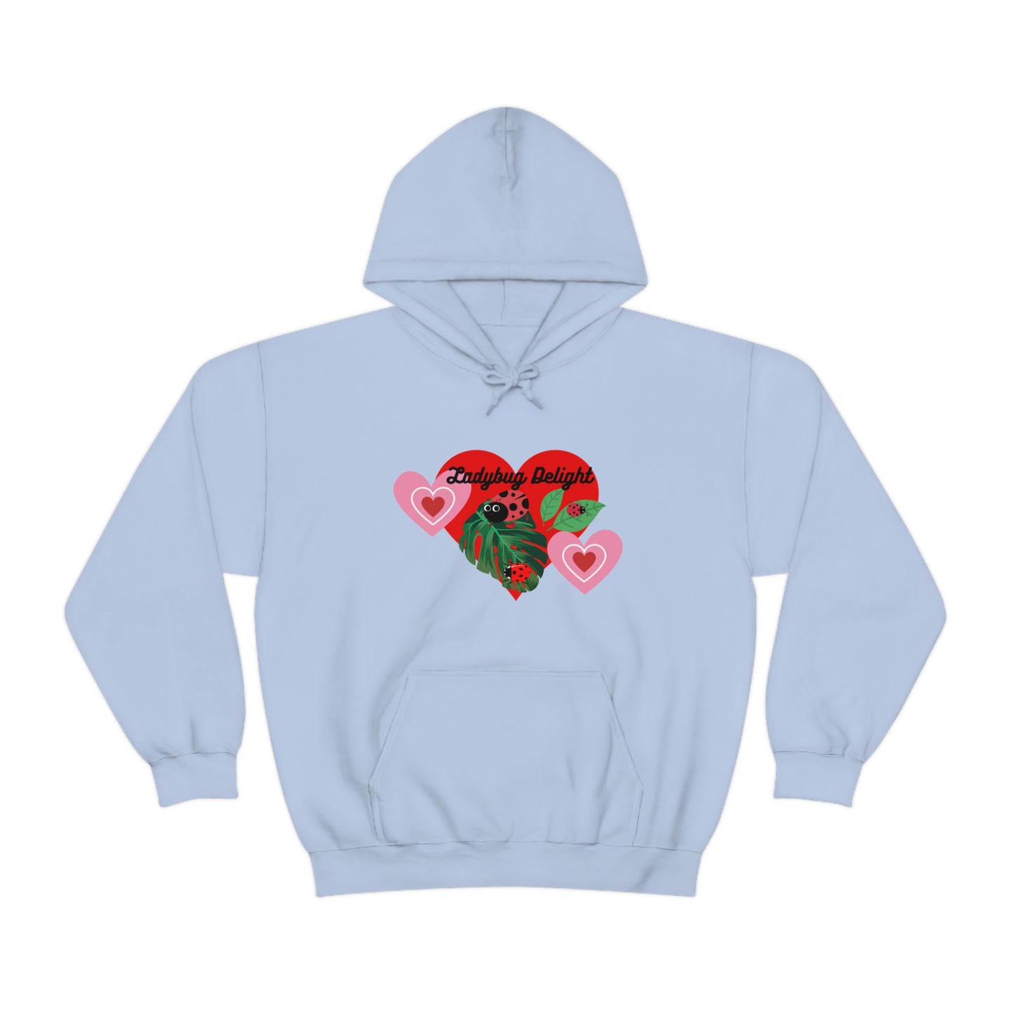 Ladybug Delight Unisex Heavy Blend™ Hooded Sweatshirt