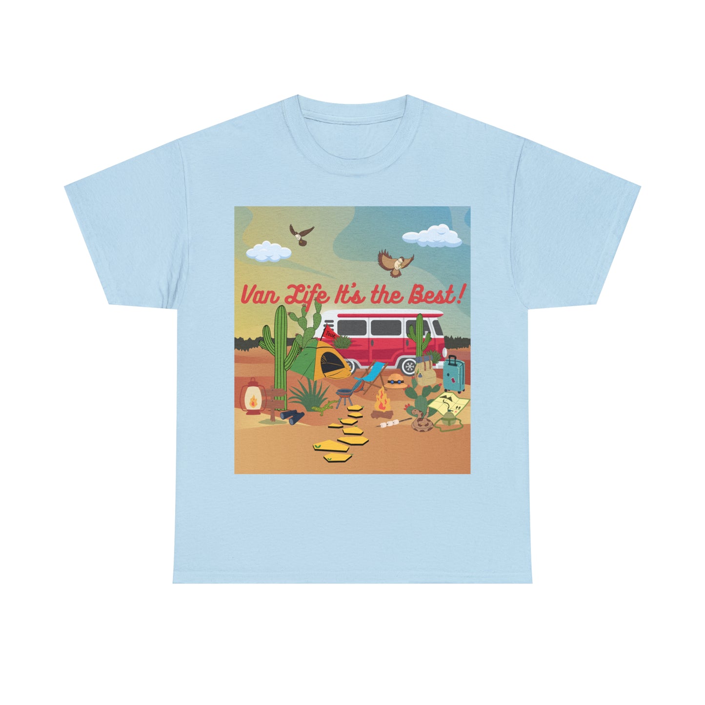 Van Life at Its Best Unisex Heavy Cotton Tee