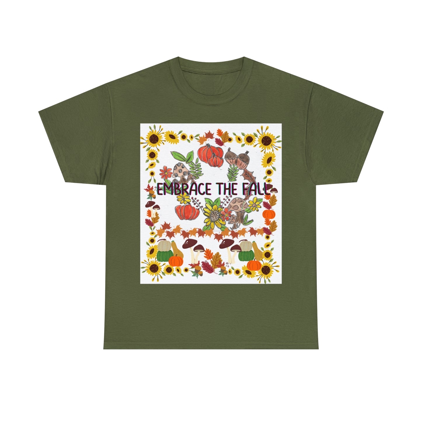 Embrace The Fall Unisex Heavy Cotton Tee