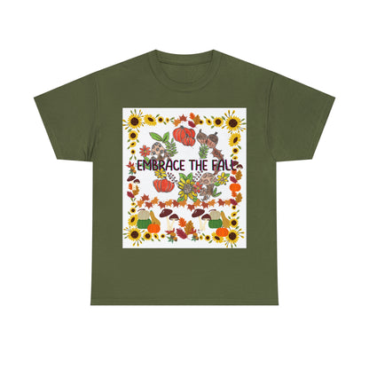 Embrace The Fall Unisex Heavy Cotton Tee