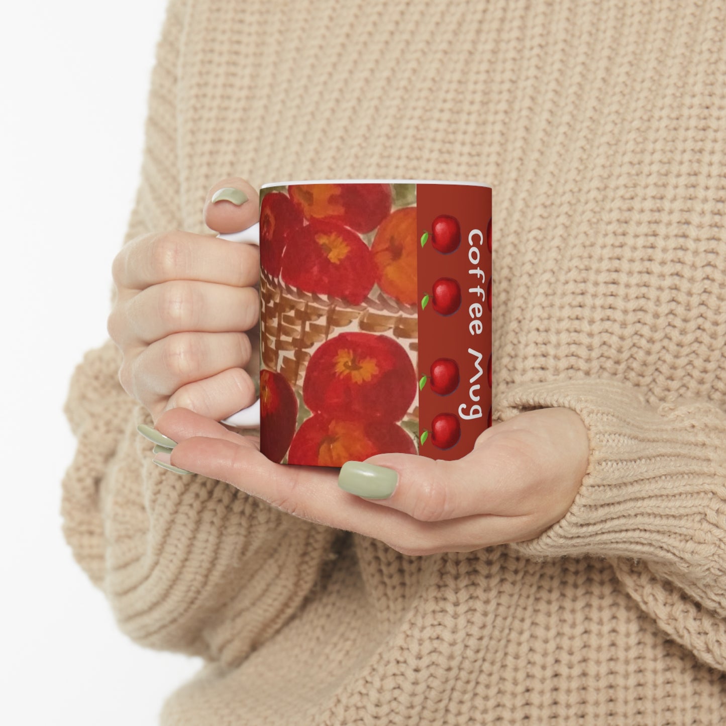 Apple Ceramic Mug 11oz